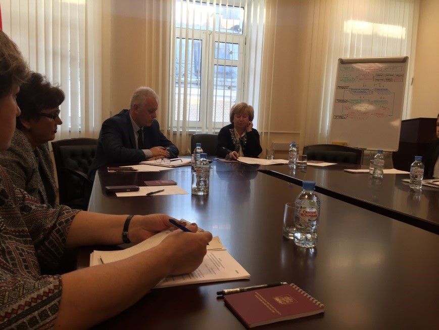 23.11.2018 В Контрольно-счетной палате Московской области состоялось заседание комиссии по вопросам методологии